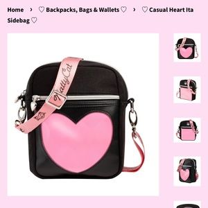 Natty Cat Ita Heart Side Bag